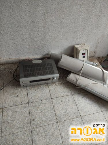 מגבר ורמקולים