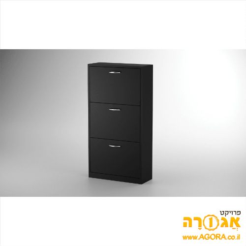 ארון נעליים שחור במצב מצוין