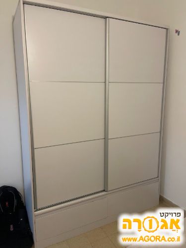 ארון 2 דלתות הזזה