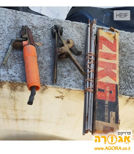 אלקטרודות לריתוך וידית . ישנים מאוד