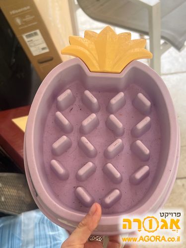 קערת משחק ומאכל לכלב