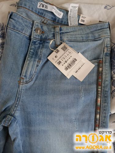 גינס זארה מידה 38