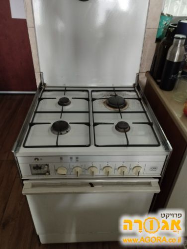 תנור משולב כיריים גז