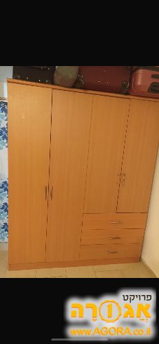 ארון מידות- גובה 2.00 רוחב 1.60 עומק 55