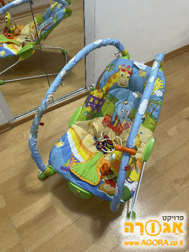 נדנדה - טרמפולינה צבעונית לתינוק