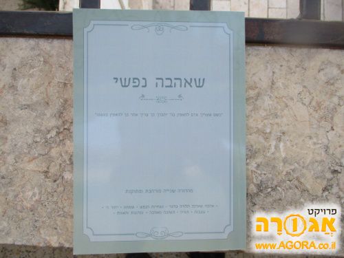קונטרס שאהבה נפשי