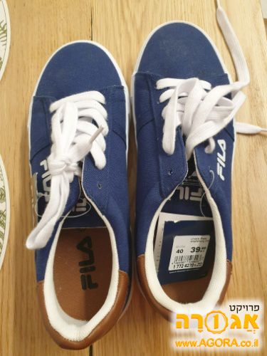 סניקרס בד יוניסקס חדשות לחלוטין עם תג