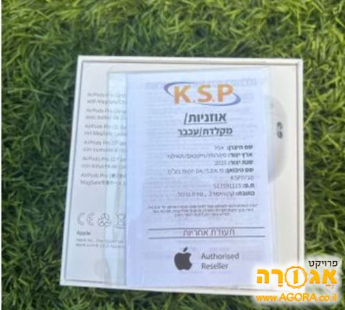 אוזניות איירפודס במצב טוב
