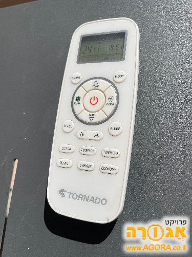 שלט רחוק למזגן טורנאדו