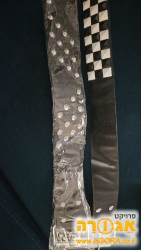 חגורות מטאל ניטים ורצועה לכלב
