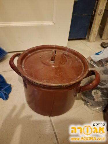 סיר אמייל ישן