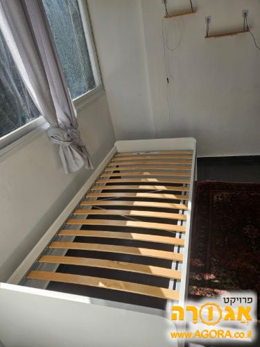 מיטת יחיד איקאה + מזרון