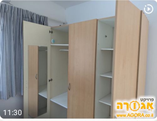 ארון בגדים 3 דלתות