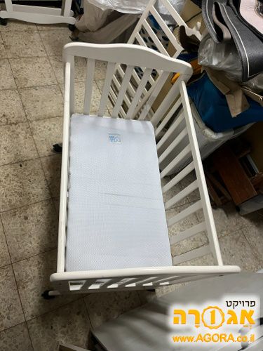 עריסה לתינוק כולל מזרון