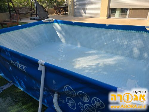 בריכה intex בת שנתיים 2×3×75