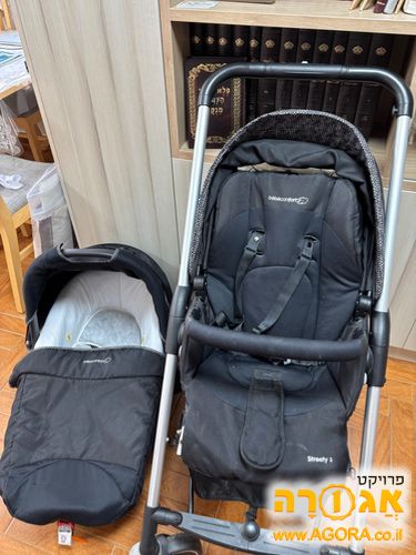 עגלה טיולון ואמבטיה