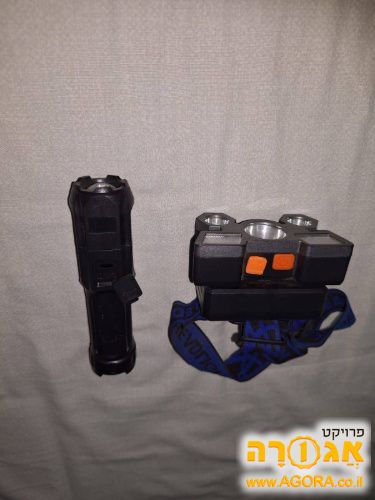 פנסים נטענים ששקע הטעינה שלהם יצא מהמקום