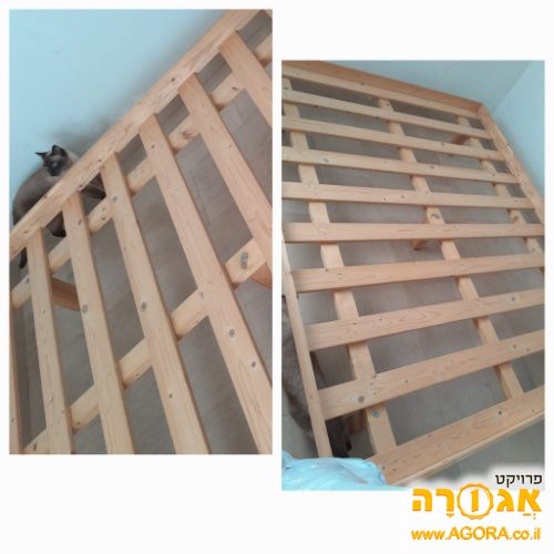 בסיס למיטה רחבה