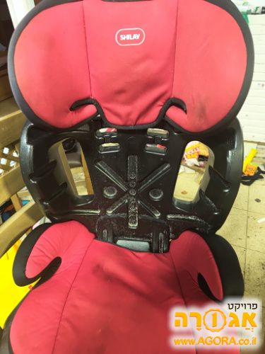 2 בוסטר גב עם כיסוי אדום