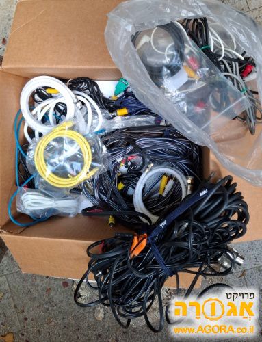 כבלים אודיו+וידיאו+תקשורת