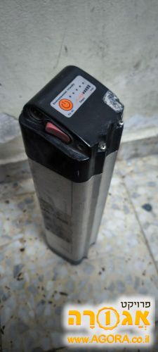 סוללה ישנה לאופניים חשמליות