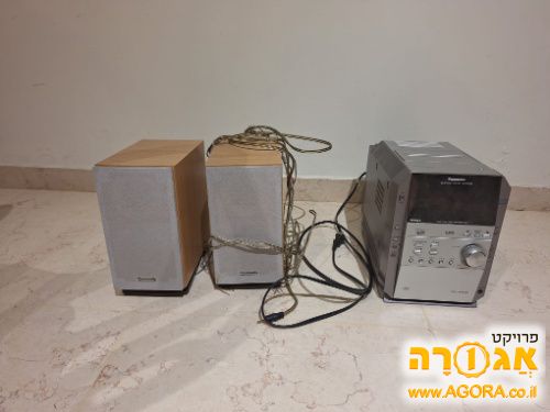 מערכת סטריאו מיני של panasonic