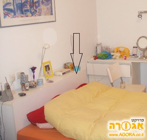 ארגז מצעים-ראש מיטה