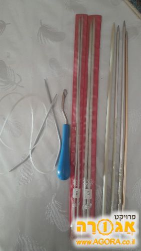 מסרגות בגדלים שונים