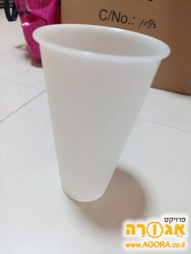 כוס פלסטיק גבוהה מאוד