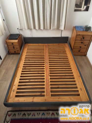 מיטה 150x206 ללא מזרן