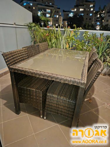 פינת אוכל למרפסת \ גינה