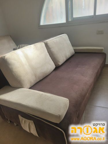 ספה נפתחת למיטה זוגית