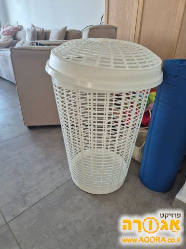 סל כביסה מפלסטיק