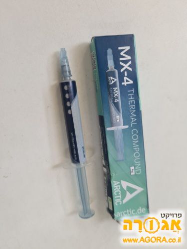 מזרק משחה תרמית למחשב mx-4 מלא