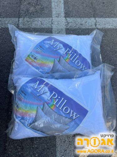 כריות חדשות בניילון