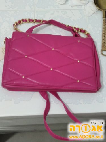 תיק נשים ורוד