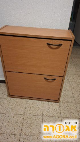 שידת נעליים שני תאים