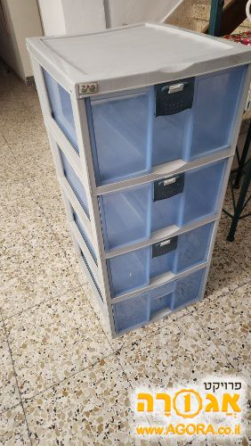 שידת מגרות פלסטיק