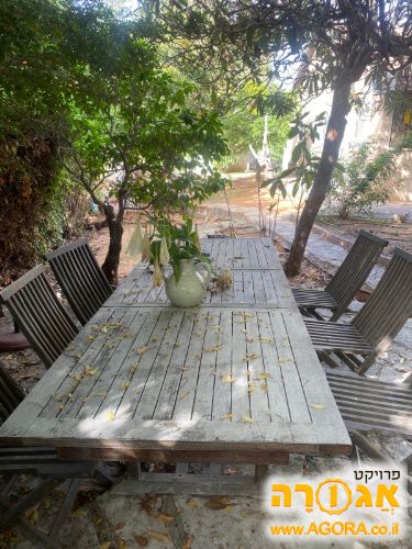 שולחן וכסאות גן
