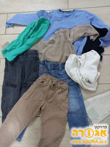 ביגדי בנים לגיל 4 ו6