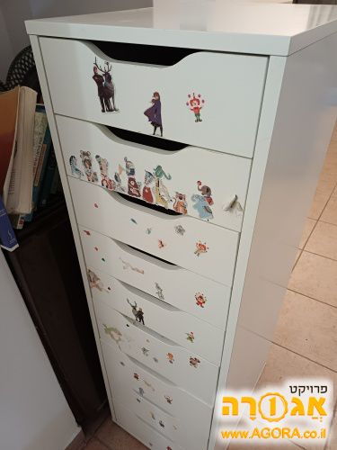 כוננית מגירות איקאה