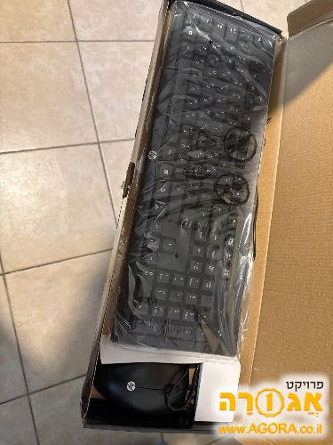מקלדת ועכבר חוטיים hp
