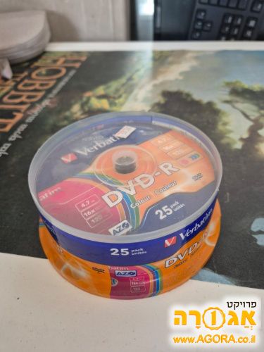 דיסקים DVD להקלטה קופסה חדשה
