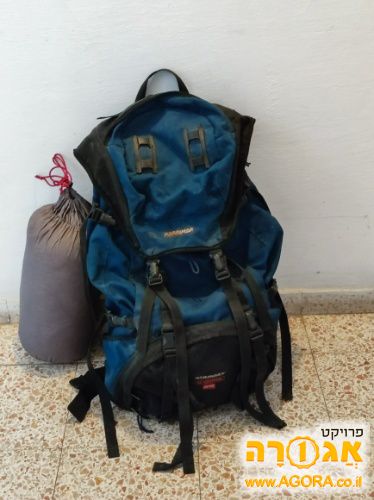 תיק גב + שק שינה