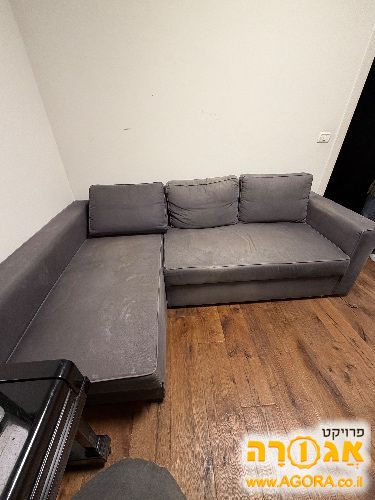 מיטה/ספה של איקאה נפתחת כולל אחסון