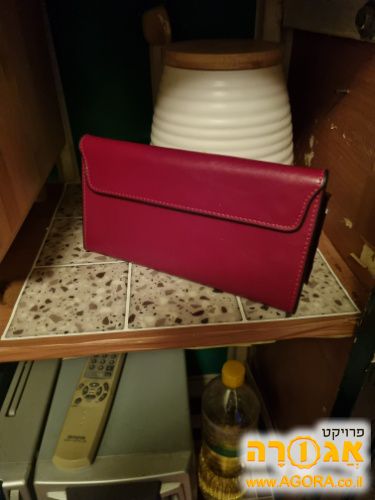 ארנק בורדו לשטרות👛