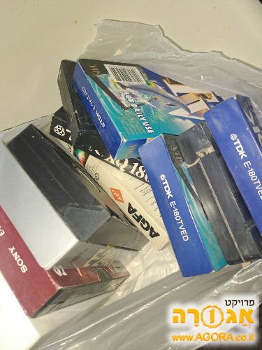קלטות וידאו ו-DVD's