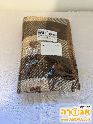 צעיף חום לחורף