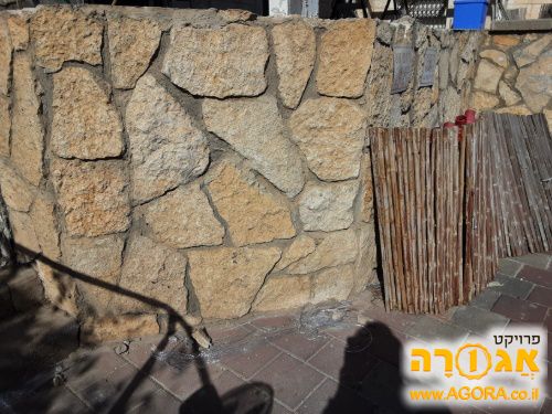 אבנים לקיר פיתוח או לריצוף שביל