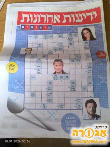 גיליונות תשבצים-"פיצוחים"